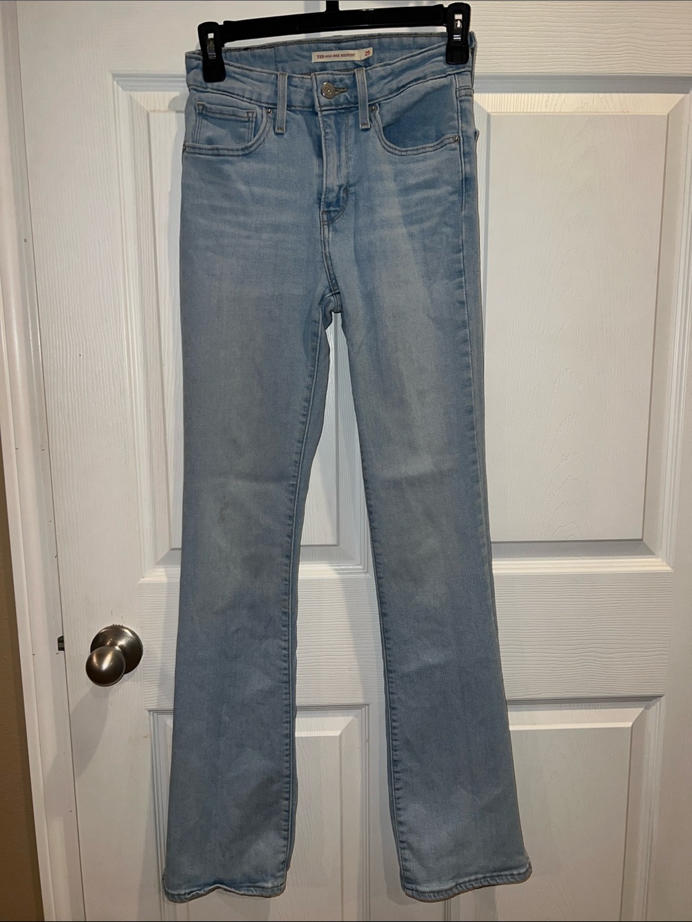 Levi’s 725 Light Blue Women's Bootcut Jeans size 25